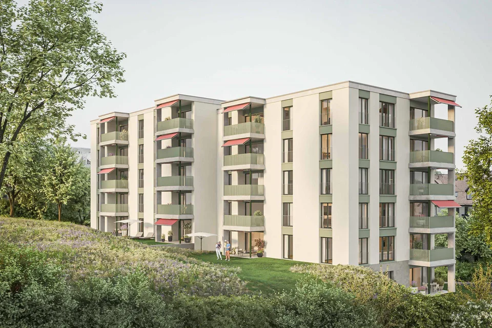 5.5 Zimmer Neubauwohnung in parkähnlicher Umgebung