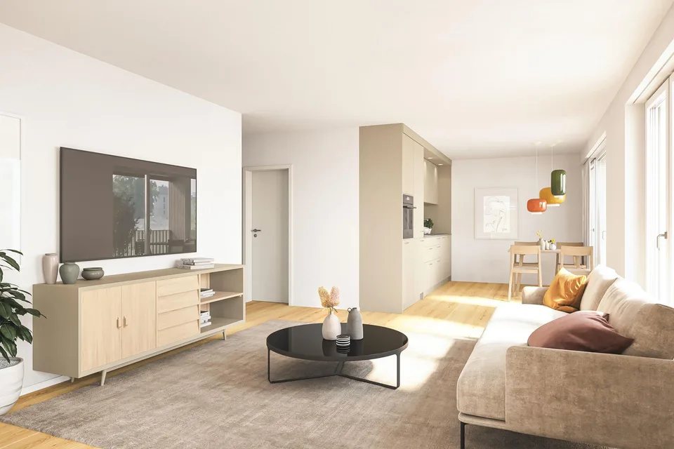3.5 Zimmer Neubauwohnung in parkähnlicher Umgebung