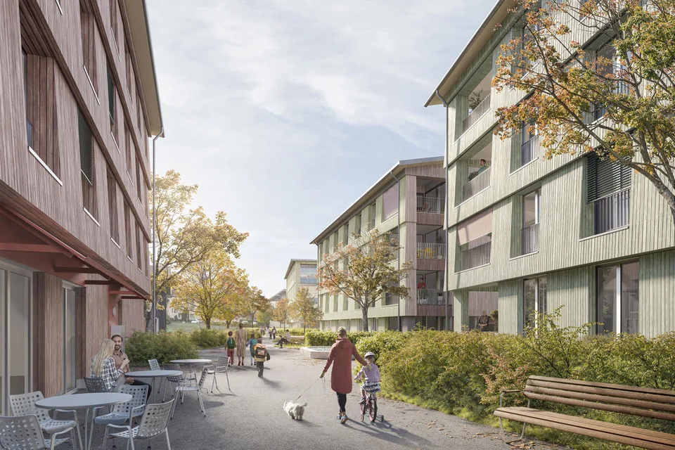 Helle moderne 5.5 Zimmer Eigentumswohnung mit praktischer Loggia