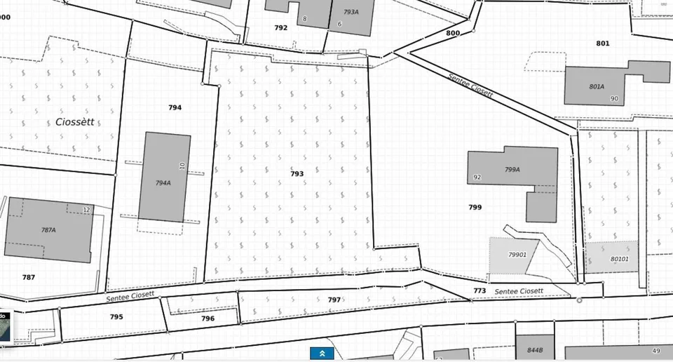 Baulandgrundstück lvon 1100 m2 Fläche in Zone R2 mit Seeblick /Terr... – Foto 10 von 12