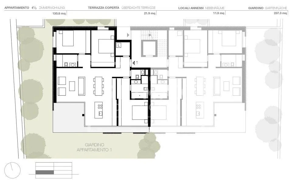 Lusso allo stato puro ad Ascona - Appartamento con giardino di 4,5 ...