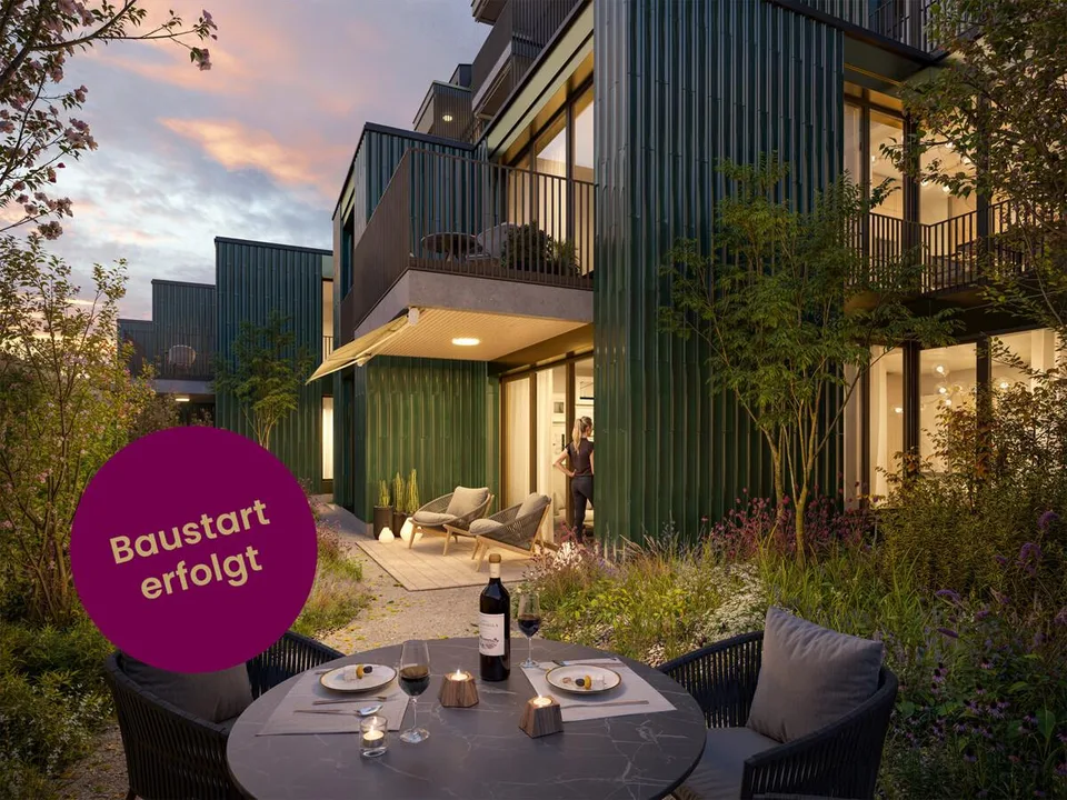 Neubauprojekt Eichstrasse Zürich – Wohnen mit privatem Gartenparadies