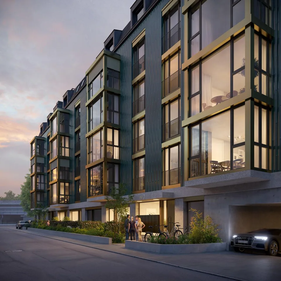 Neubauprojekt Eichstrasse Zürich – Wohnen mit privatem Gartenparadies