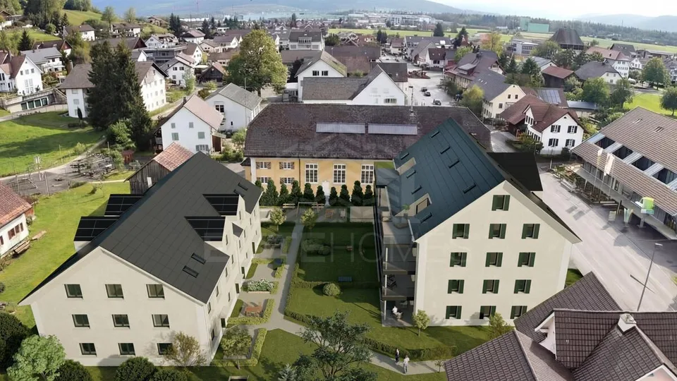 GRÜNER SONNENHOF IM DORFKERN - die letzte 4.5 Zimmerwohnung!