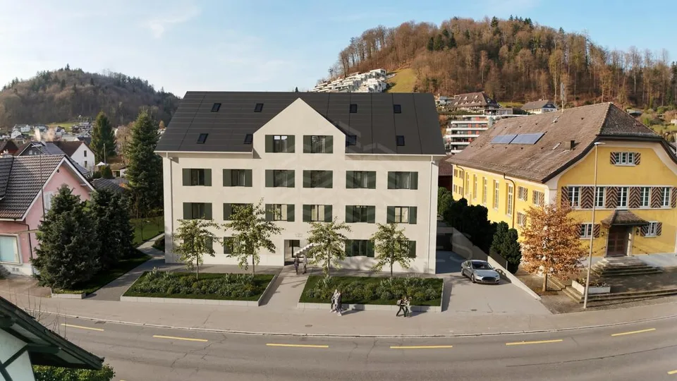 GRÜNER SONNENHOF IM DORFKERN - die letzte 4.5 Zimmerwohnung!