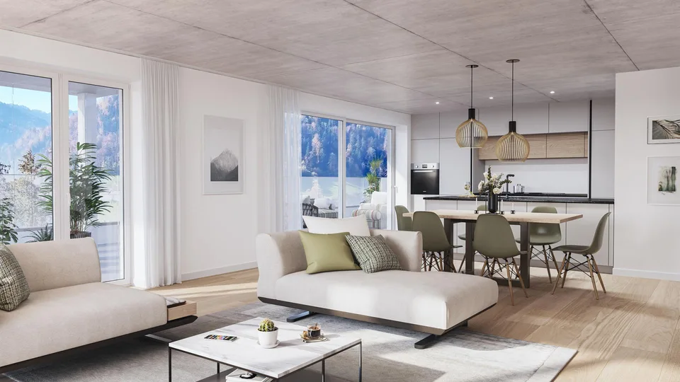 3,5 Zimmer Gartenwohnung
