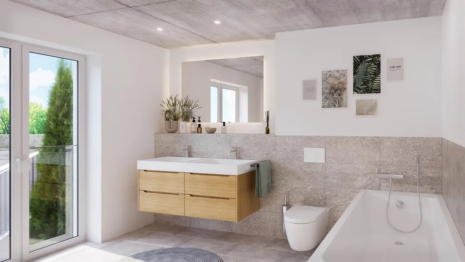 3,5 Zimmer Gartenwohnung