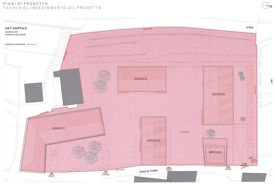 Terreno edificabile di 2370 mq con Licenza Edilizia approvata