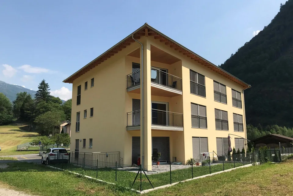 Appartamento con giardino nella bella Valle di Blenio