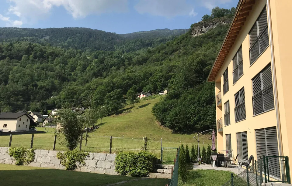 Appartamento con giardino nella bella Valle di Blenio