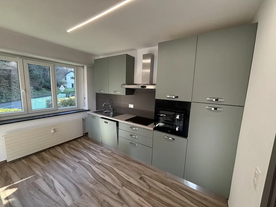 Elegante, renovierte 4-Zimmer-Wohnung in einer Doppelhaushälfte / a...