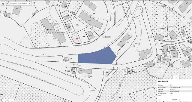 Terreno R2 di 1087 m2 col progetto approvato per 2 case, 2 appartam... – Foto 13 von 14