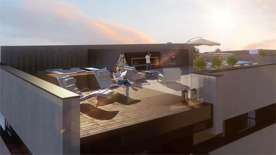 Attico 4,5 locali con froof garden