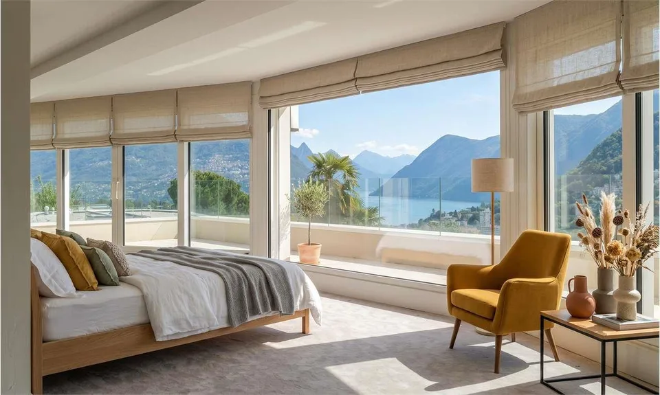 Prestigiosa villa moderna con SPA e vista panoramica sul Lago di Lugan
