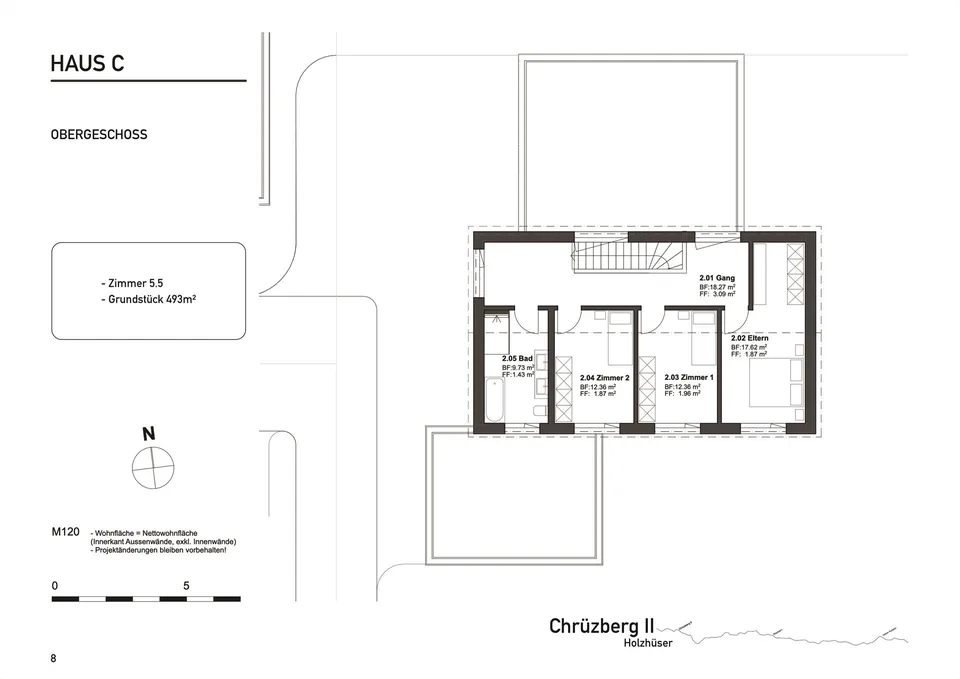 5.5 Zimmer Einfamilienhaus