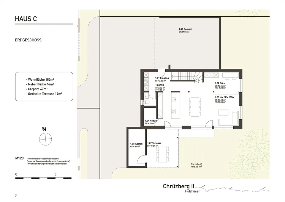 5.5 Zimmer Einfamilienhaus