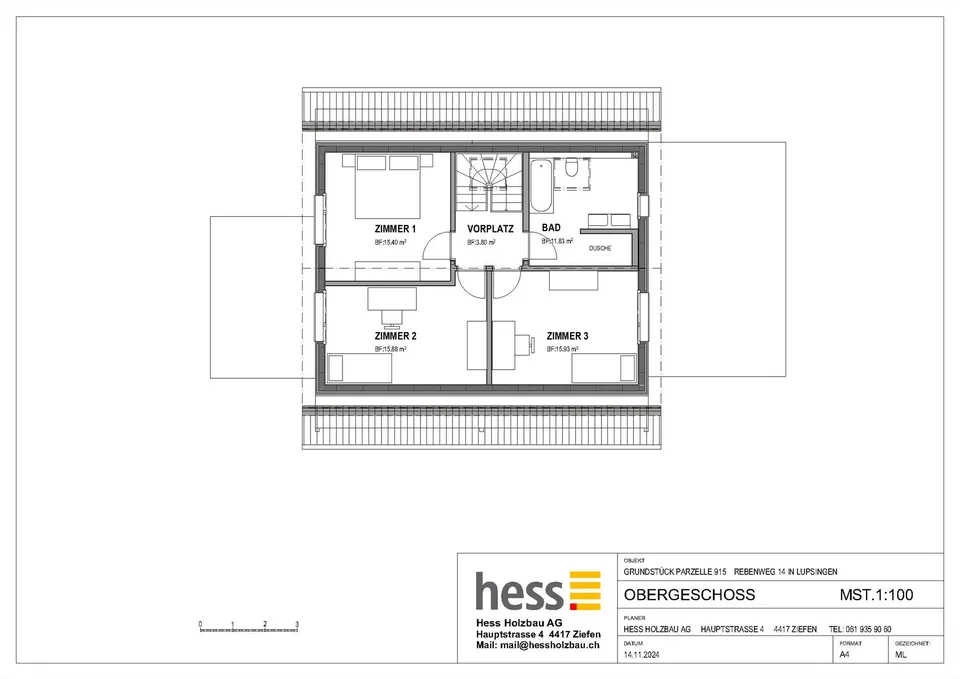 5.5 Zimmer Einfamilienhaus – Foto 7 von 12