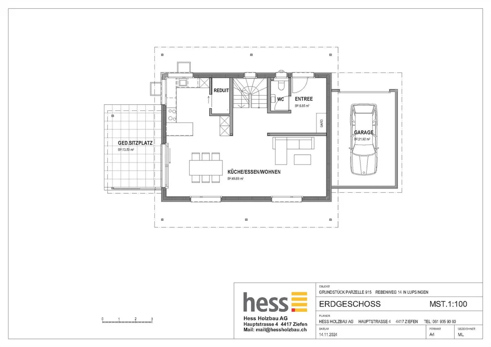 5.5 Zimmer Einfamilienhaus – Foto 6 von 12