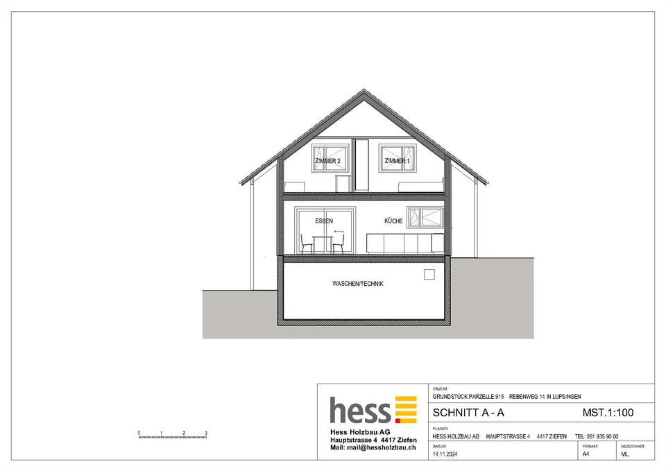 5.5 Zimmer Einfamilienhaus – Foto 8 von 12