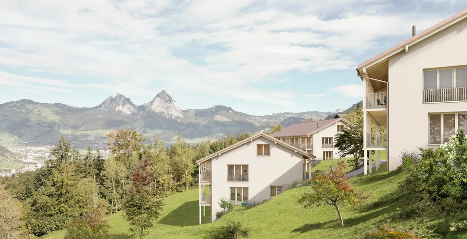 Grosse Neubau 3.5-Zimmer-Gartenwohnung
