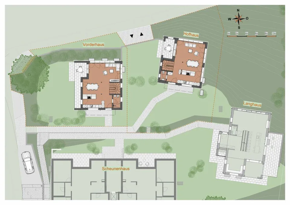 wohnen im weiler, Hofhaus