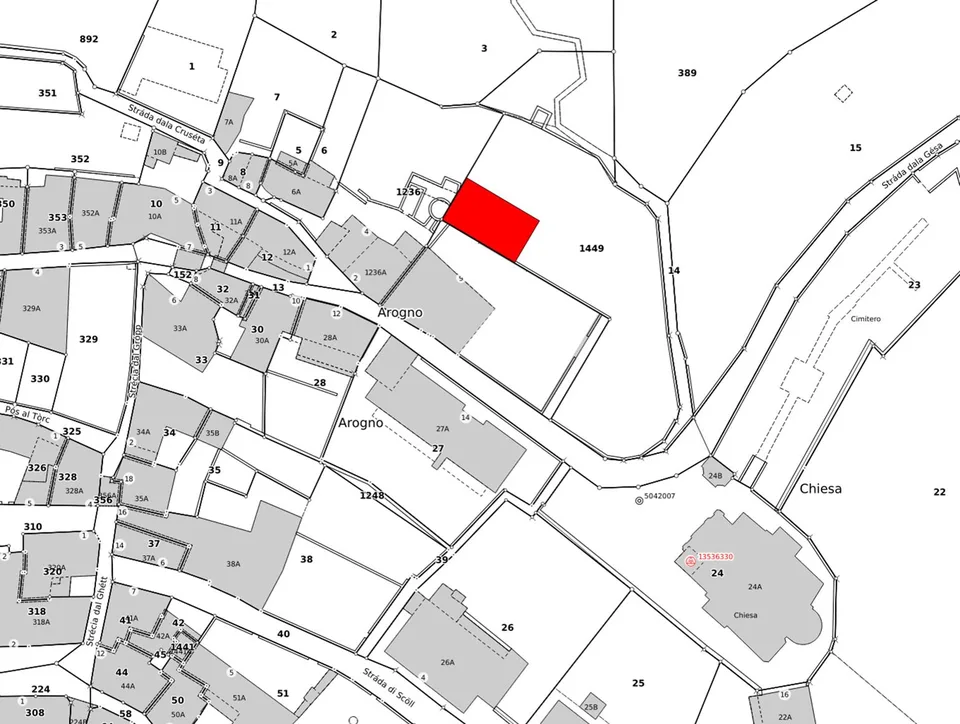 Terreno edificabile con licenza edilizia per 8 appartamenti – foto 10 di 10