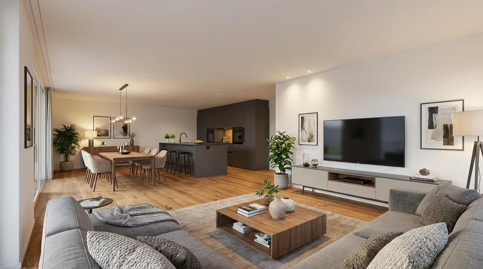 Moderne 4.5 Zimmer Erdgeschosswohnung