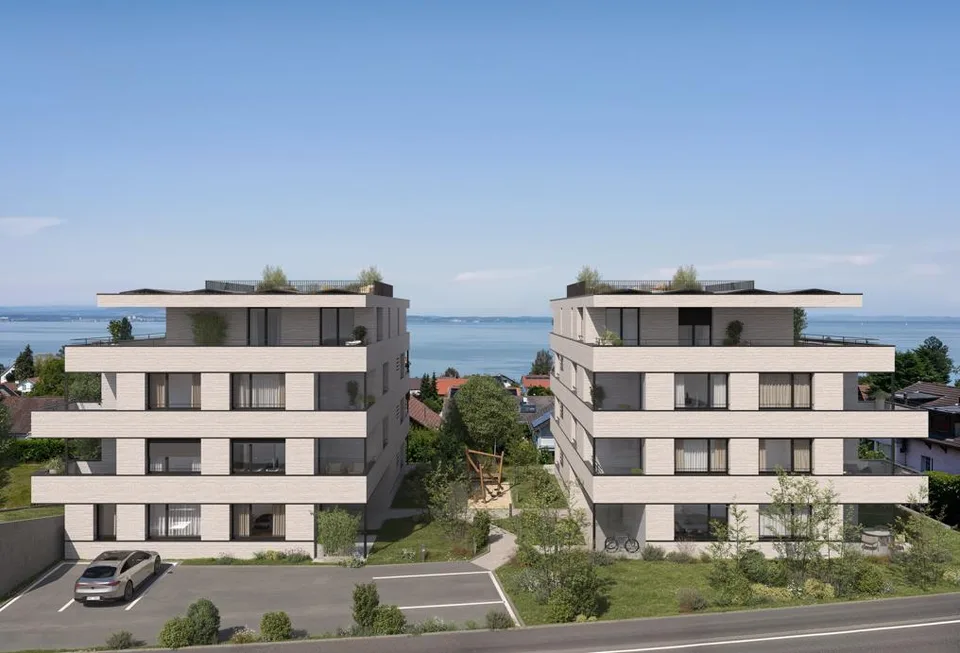 Neubau-Wohnungen in moderner Bauqualität mit Seeblick