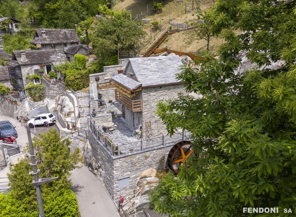 Eimaliges Steinhaus - Rustico