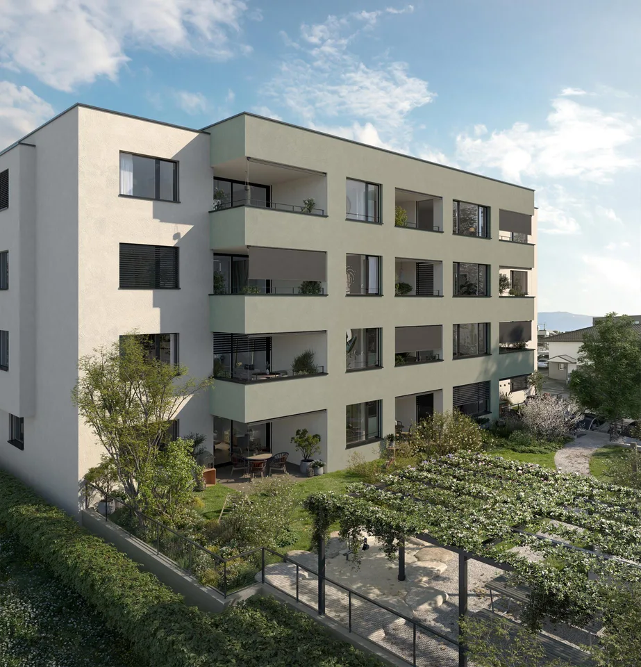 Sonnige Dachterrasse, Weitsicht aus herrlicher 4.5 Zi Attikawohnung