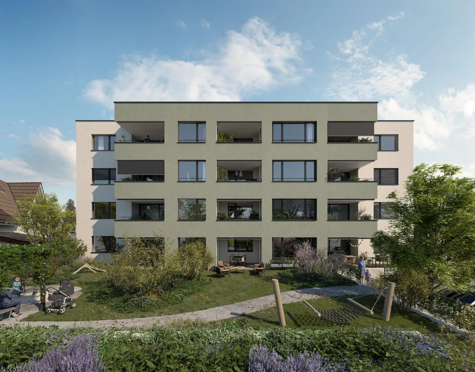 Sonnige Dachterrasse, Weitsicht aus herrlicher 4.5 Zi Attikawohnung