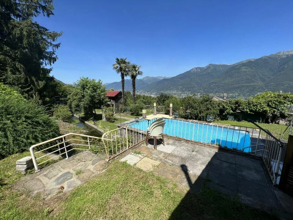 Casa ticinese 6.5 con piscina + rustico 2.5 locali duplex+ terreni – foto 14 di 19
