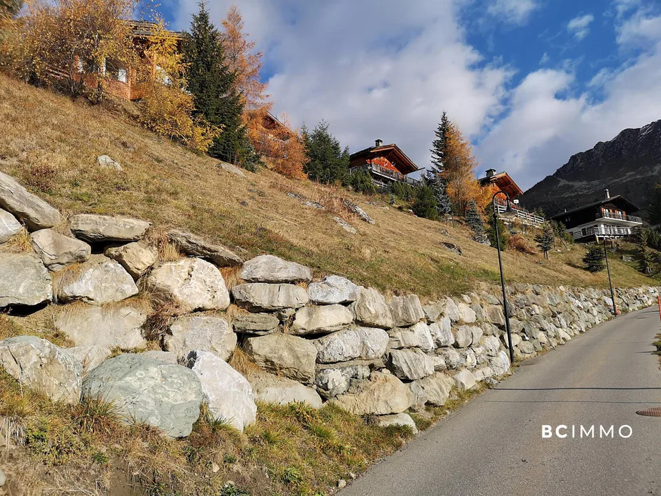 Parcelle constructible à Sonalon, Verbier