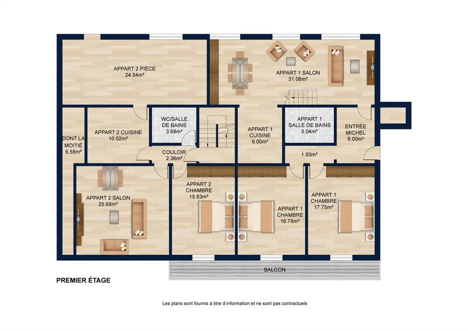 Chalet bestehend aus zwei Apartments und einem Gewerbe – Foto 12 von 13