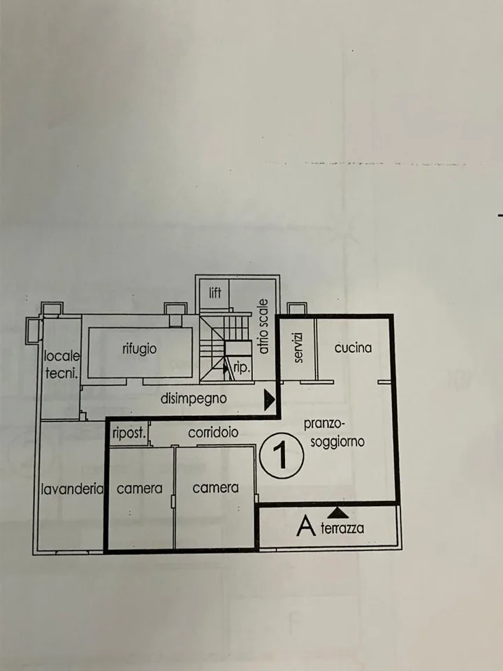 3 1/2 Zimmer-Wohnung im 1. Obergeschoss / appartamento di 3 1/2 lo... – Foto 9 von 10