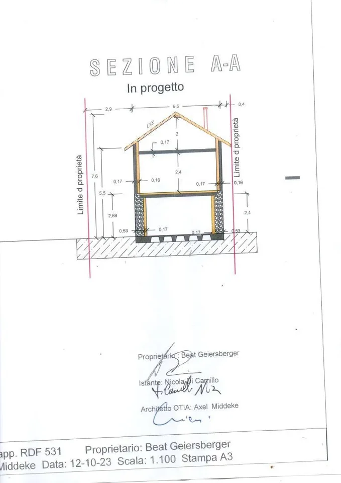 Dorfrustico zum Ausbauen mit kleinem Garten mit 2 Bauprojekten / r... – Foto 23 von 26