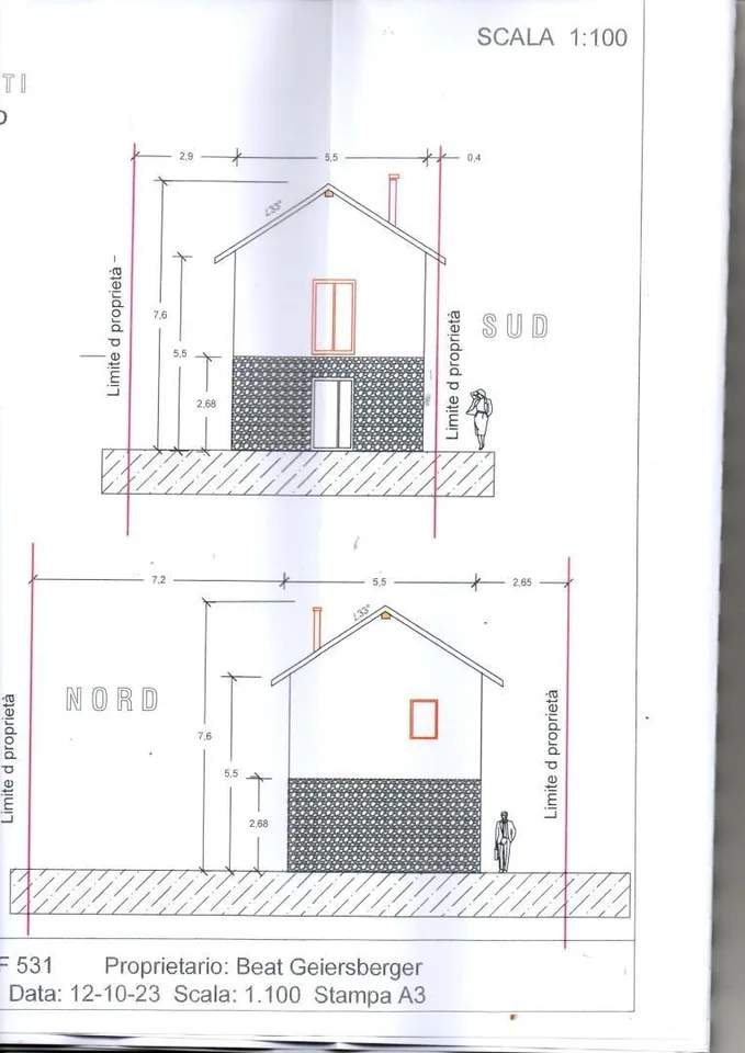 Dorfrustico zum Ausbauen mit kleinem Garten mit 2 Bauprojekten / r... – Foto 21 von 26