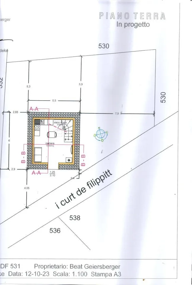Dorfrustico zum Ausbauen mit kleinem Garten mit 2 Bauprojekten / r... – Foto 20 von 26
