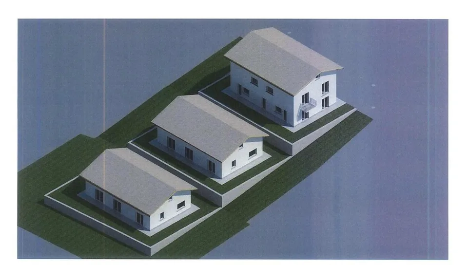 Bauprojekt für 6 1/2-Zimmer-Einfamilienhaus / progetto di case unif...