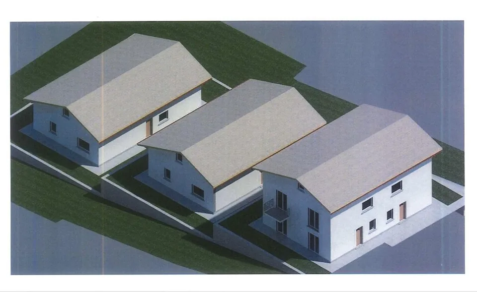 Bauprojekt für 6 1/2-Zimmer-Einfamilienhaus / progetto di case unif...