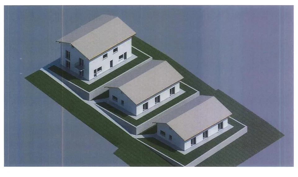 Bauprojekt für 6 1/2-Zimmer-Einfamilienhaus / progetto di case unif...