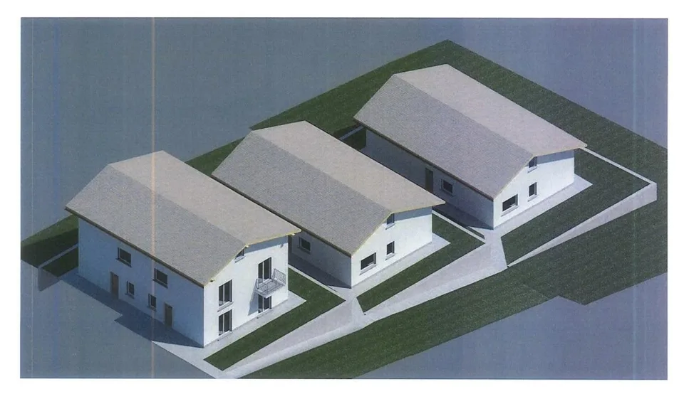 Bauprojekt für 6 1/2-Zimmer-Einfamilienhaus / progetto di case unif...