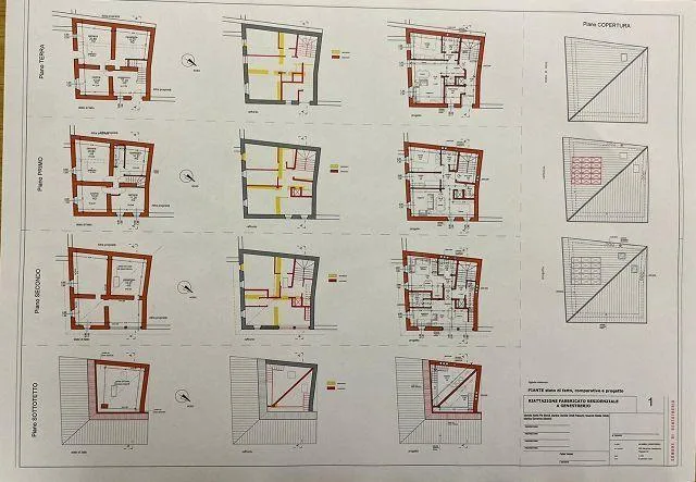 Casa di 4 app. nel nucleo da ristrutturare con il progetto approvat... – Foto 19 von 19