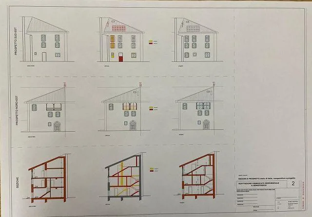 Casa di 4 app. nel nucleo da ristrutturare con il progetto approvat... – Foto 18 von 19