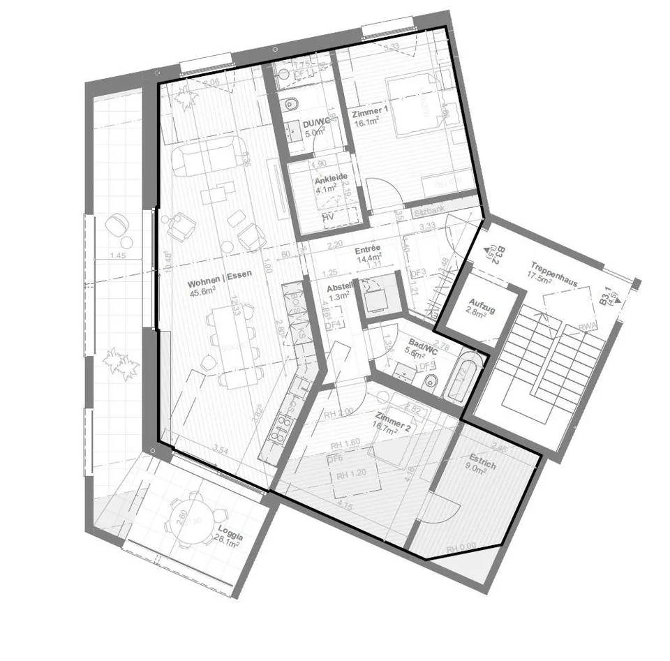 B3.2 | Neubau exkl. Dachwohnung mit fantastischem Ausblick – Foto 12 von 14