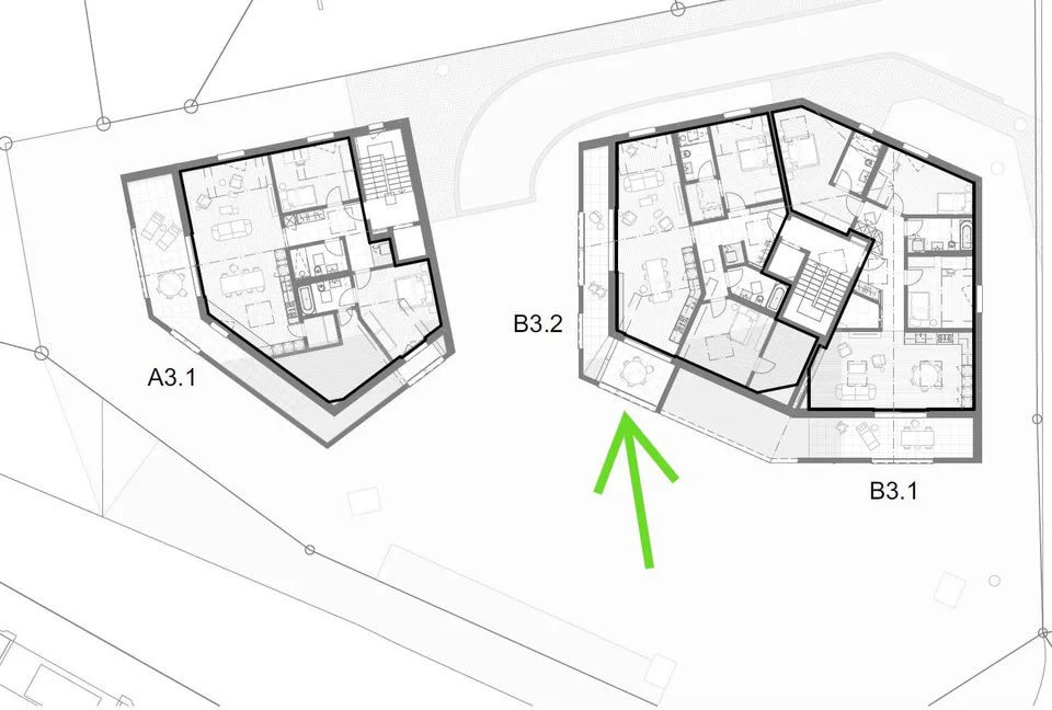 B3.2 | Neubau exkl. Dachwohnung mit fantastischem Ausblick – Foto 8 von 14
