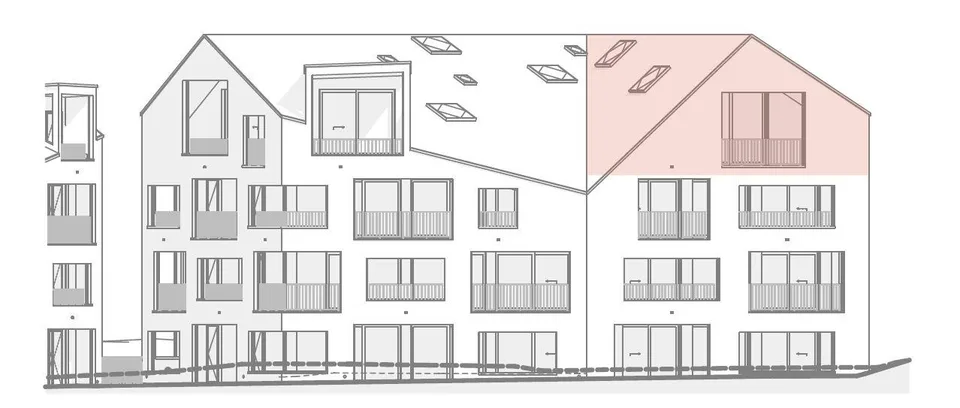 B3.1 | Neubau exklusive Dachwohnung mit fantastischem Ausblick – foto 12 di 15