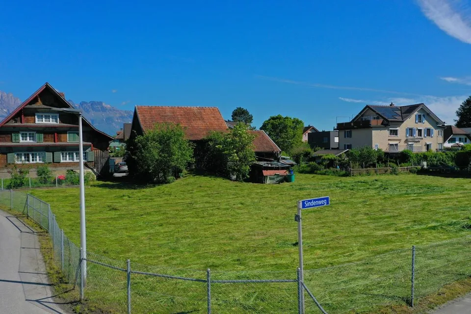 1'152 m2 Bauland an Bestlage in Buchs SG