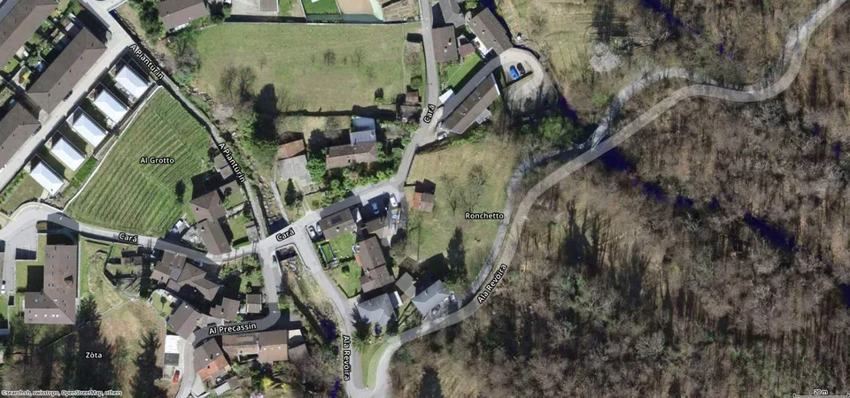 Baulandgrundstück von 601 m2 / terreno edificabile di 601 m2 – Foto 10 von 11