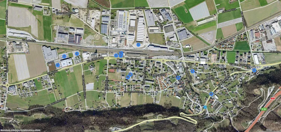 Baulandgrundstück von 601 m2 / terreno edificabile di 601 m2 – Foto 11 von 11